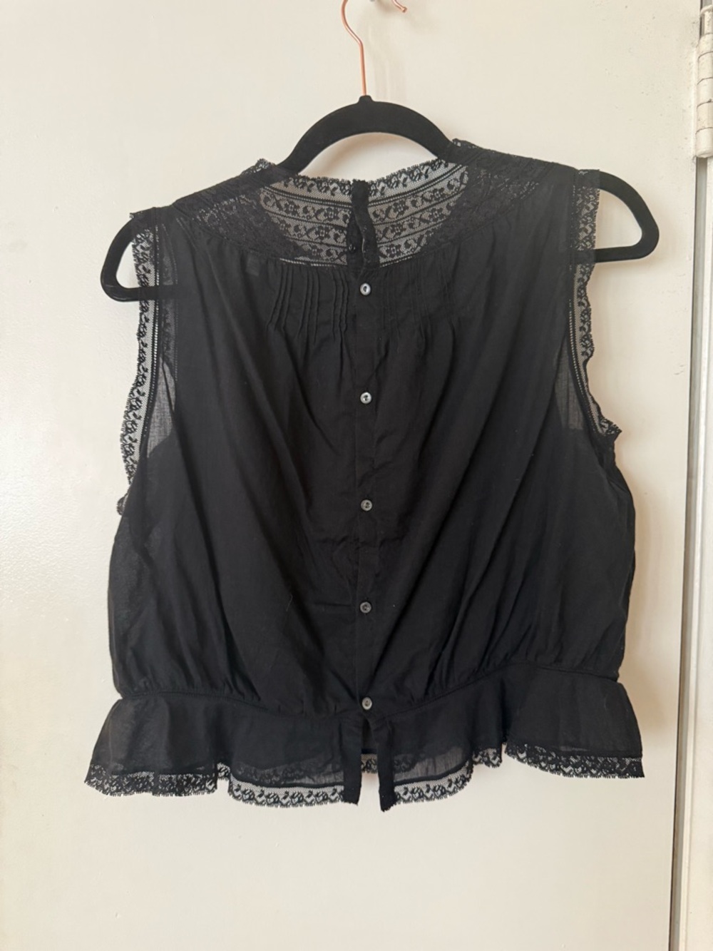 Doen Lilibet Top in Black - Large - LIKE NEW - Picture 3 of 6
